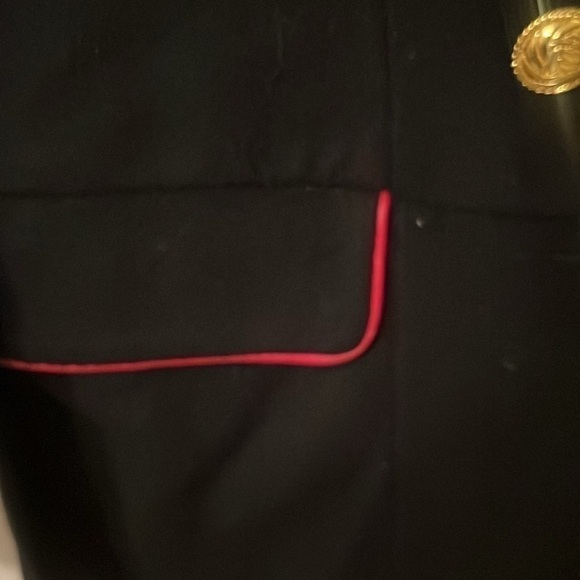 Vigoss black marine coat sz M Peacoat - Picture 4 of 12